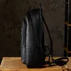 Sac à dos à la mode en cuir véritable hommes Alligator modèle peau de vache sac à dos en peau de vache sac à dos grande capacité sac à bandoulière sacoche