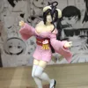 Anime Manga Demon Albedo figurka Succubus Sakura Kimono seksowna dziewczyna Model figurki Anime PVC GK zabawki dla dzieci dekoracja stou na prezenty 240319