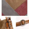 Totes Large Stylish Vintage Fabric Canvas Bag Women's Shoulder Ladies Big Casual Handbags Tote Bags For Women 2024 Zipper