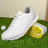 Shoes Waterproof Golf Shoes Men Spikeless Golf Sneakers for Men Comfortable Golfers Sneakers Outdoor Anti Slip Golfers Shoes