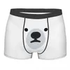 Mutande da uomo Polar Bear Lovers Boxer Shorts Mutandine a vita media Intimo Cartoon Uomo stampato S-XXL Mutande 24319