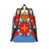 Sacs Sacolbag Étudiant sac à dos El Bierzo Flag épaule sac à dos pour ordinateur portable sac à dos scolaire