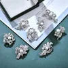 Brooches Pearl Butterfly Small Brooch Female High-end Alloy Flower Collar Pin Accessories