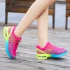 Scarpe scarpe da corsa per donne all'aperto Fashion traspirante da donna Scarpe da jogging fitness sneaker colorate cuscino ad aria sneaker femmina