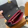 Wytłoczone litery blokady Zamek Kobiet Projektant torebek Madeleine BB MM Crossbody Bag M45976 M46041 Damowe torebki