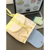 Mochila 2024 primavera e verão elegante bonito pequeno mochila fresco retalhos meninas casual doce nylon