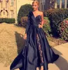 High Quality One Shoulder Prom Dress New African Black Girls Red Carpet Holidays Graduation Wear Evening Party Gown Custom Made Pl9891015
