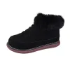 Laarzen 2024 Snow Boots Women Lower Up Warm Enkle Boots Ladies Winter Fur Shoes Platform Casual Comfortabele korte laarzen Botas de Mujer