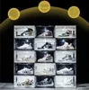 Storage Holders Racks Transparent luminous voice control shoe box with LED lights home shoe box sports shoes high boots gym shoes storage cabinet Y240319