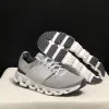 Med logo cloudswfit molnskor för män kvinnor designer sneakers svart vit glacier kobolt grön grå sport casual mens tränare löparskor 36-45 euro