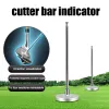 AIDS Justerbar golfmagnet Lie Angle Tools Swing Club Direction Indicator Golf Auxiliary Correction Rod Training Aid Swing Trainers