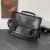 Maletín de cuero de lujo para hombre, famoso bolso para ordenador portátil, bolso de cuero computacional para hombre, bolso de cuero para ordenador portátil de negocios, bolsos de mano para niños