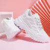 Casual Shoes Comemore for Women 2024 White Chunky Women's Sneakers Men Par Platform Running Sneaker Ladies Black Shoe Storlek 45