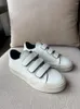 Casual Shoes Autumn and Winter Fashion Retro Classic Simple Hook Loop Fastener White Sneakers