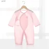 Rompers Summer Thin Baby Boy Girl Clothes Short-sleeved Cotton Solid Newborn Baby Soft Romper Newborn Clothing For 0-3 YearsC24319