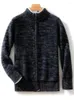 Chandails pour hommes Pure laine col montant Cardigan épaissi printemps et automne pull décontracté tricoté grande taille hauts