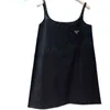 Family Triangle Summer New Slim Loose and Versatile Women's Dress Sleeveless Suspender Vest A-line kjol E-K1973