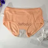 Kadın Külotu Kadın Menstrüel Panties Pamuk Pamuk Pamuk Emici Külot Sızdırmaz Midwaist Şort Seksi Nefes Alabilir Kılavuzlar L-4XL 240319