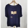 24SS Isabels Marants T-shirt femme français nouvelle lettre de mode réfléchissant or estampage imprimé pull en coton commun femmes T-shirt à manches courtes