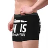 Caleçons Sexy Boxer Shorts culottes hommes mon stylo est plus grand que le vôtre sous-vêtements taille moyenne caleçons pour Homme S-XXL 24319