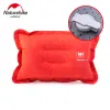 Naturehike – oreiller gonflable en daim floqué, coussin de protection pour appui-tête de voiture, oreiller de voyage, coussin doux, Kits de voyage portables