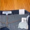 Streetwear polar grande menino azul escuro jean shorts y2k harajuku hip hop dos desenhos animados gráfico bordado baggy denim ginásio shorts masculino 240319