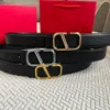 Ceinture ceinture de créateur ceintures de marque de luxe ceintures pour femmes designer couleur unie design vintage grande lettre boucle ceinture dorée classique rétro de haute qualité petit