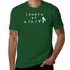 Herren-Poloshirts „Church of Lilith“ (weiße Typografie) T-Shirt-Rohlinge mit Tiermotiv für Jungen, Herren-Grafik-T-Shirts, Hip Hop