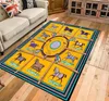 Tapis de sol pour la maison, le salon, facile d'entretien, antidérapant, Style Simple, vente en gros