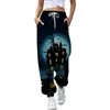 Calças femininas Halloween Leggings Casual Esportes Correndo Ao Ar Livre Dança de Rua Moda Japonesa Slim Fit Sexy