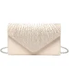 Totes retro clássico flip cover envelope saco de noite para as mulheres cor prata corrente ombro festa casamento garras bolsa crossbody