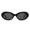 Okulary designerskie GM Okulary przeciwsłoneczne Anti UV Magilla Series Cat Eye Oval Frame Wysoka stopień Materiał dla kobiet