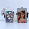 INS IDOL PO Card Storage Box Decorative Pocard Waterproof Picture Collect Holder Message Organizer 240306