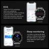 Armbanduhren für Android IOS SmartWatch NFC Männer GPS Locator AMOLED 454 * 454 HD Herzfrequenzmesser EKG pPPG Bluetooth SmartWatch mit Anruffunktion 2024 Neu 240319