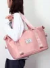 Opbergtassen Carry On Travel Duffle Bag Waterdichte nylon buitensport Gym Tote voor dames Grote capaciteit bagage handtas