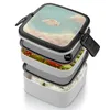 Dinnerware Dreamy Appa Poster V.2 Bento Box Leak-Proof Square Lunch With Compartment The Last Airbender Atla Personalized Double