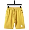 Designer marca francesa mens shorts 100% algodão luxo mens curto esportes verão mulheres tendência puro respirável curto roupa de banho lc