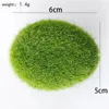 Flores decorativas artificial falso musgo rocha verde vida eterna plantas grasslandscape mini artesanato colchão de palha para casa el jardim