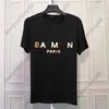 Tik Tok Influencer Same Designer Brand Pure Cotton WomensAmerikaans bedrukt T-shirt met korte mouwen, zwart wit goud, slim fit zomer