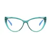 Sunglasses Frames Cateye Anti Blue Light Blocking Computer Glasses Fashion Women Eyeglasses UV Clear Lens