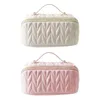 Cosmetic Bags Travel Organizer Pouch For Female Girls Waterproof PU Leather Essentials Makeup Bag El