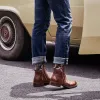 Botlar Erkekler Deri rahat yüksek ayakkabı rahat ayak bileği botları iş chelsea boots antislip fermuar siyah platform bootie ayakkabı