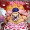 Anime Manga Een Stuk Anime Gk Charlotte Linlin Big Mom Model Met PVC Garage Set Speelgoed Ornament Standbeeld Verzamelaars Standbeeld voor Kinderen Model Gif 240319