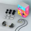 Headphones QKZ ZAX2 Hifi In Ear Dynamic Earphone DJ Monitor Earphones Earbud Games Sport Noise Cancelling Metal Headset