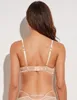 BRAS Wingslove Women's Balconette Bra Sheer Lace Non Padded See Through Underwire