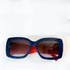 Occhiali da sole in resina per le vacanze occhiali quadrati da donna da uomo con montatura grande occhiali da sole antiriflesso Ch5483