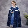 Meisjesjurken Meisjesmantel Bovenkleding Cover-up Prinses Herfst en Winter Kinderveters Warme sjaal Bybsf