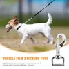 Dog Collars 2pcs Chain Buckle Metal Clip Strap Swivel Leash Supplies