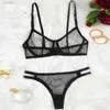 Sexy Set Sexy Transparante Mesh Vrouwen Lingerie Set Erotisch Ondergoed Stalen Gaas Beugel Erotische Set Sexy Lingerie Vrouwen 24319