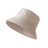 Baretten Zomer Opvouwbare Unisex Casual Emmer Hoeden Dames Mode Outdoor Zonnebrandcrème Hoed Effen Kleur Vissen Jacht Cap Mannen Strand Caps